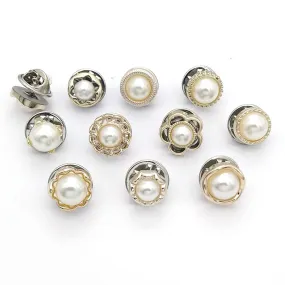 10Pcs safety buttons for women brooch for women Women Shirt Brooch Buttons Cover up Button Pearl Safety Brooch Pins Button for Clothing Dress Supplies Clothing Bags Accessories Supplies DIY Crafts