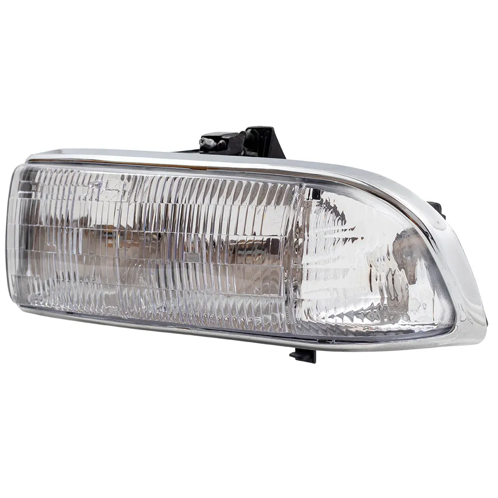 1998-2004 Chevrolet S10 Composite Halogen Combination Headlight Assembly LH 1998-2005 Chevrolet Blazer