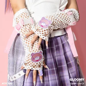 ACDC RAG & Gloomy Bear pastel mesh arm covers