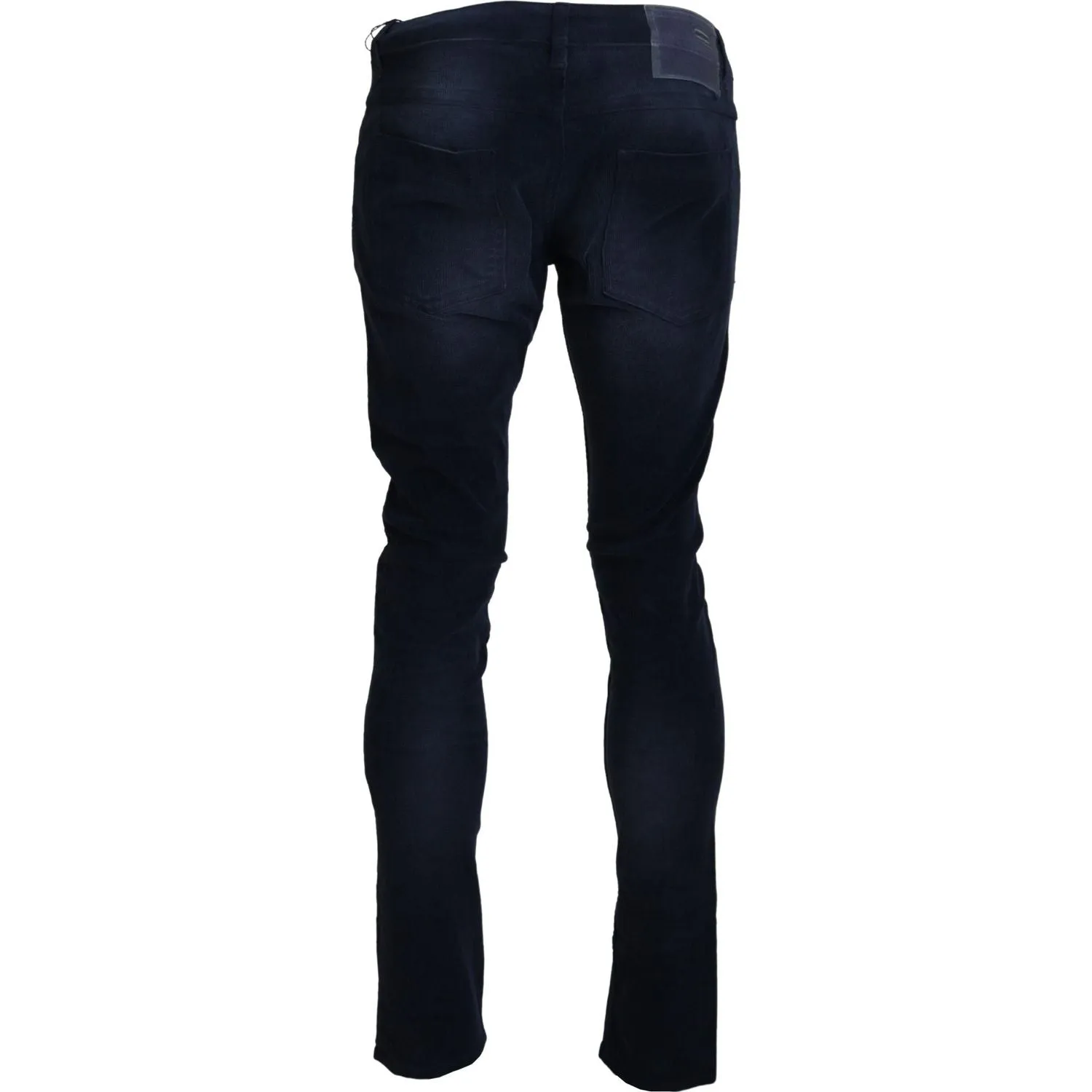 Acht Chic Blue Straight Fit Corduroy Jeans