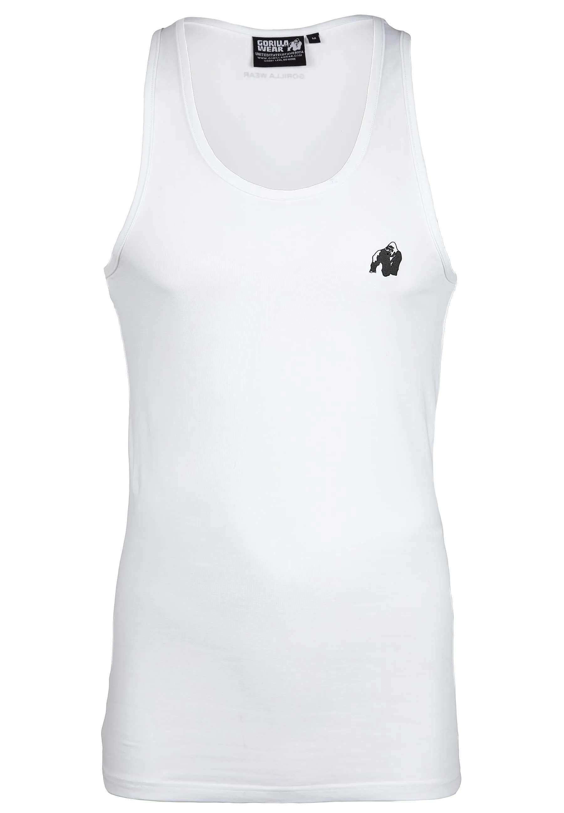 Adams Stretch Tank Top - White