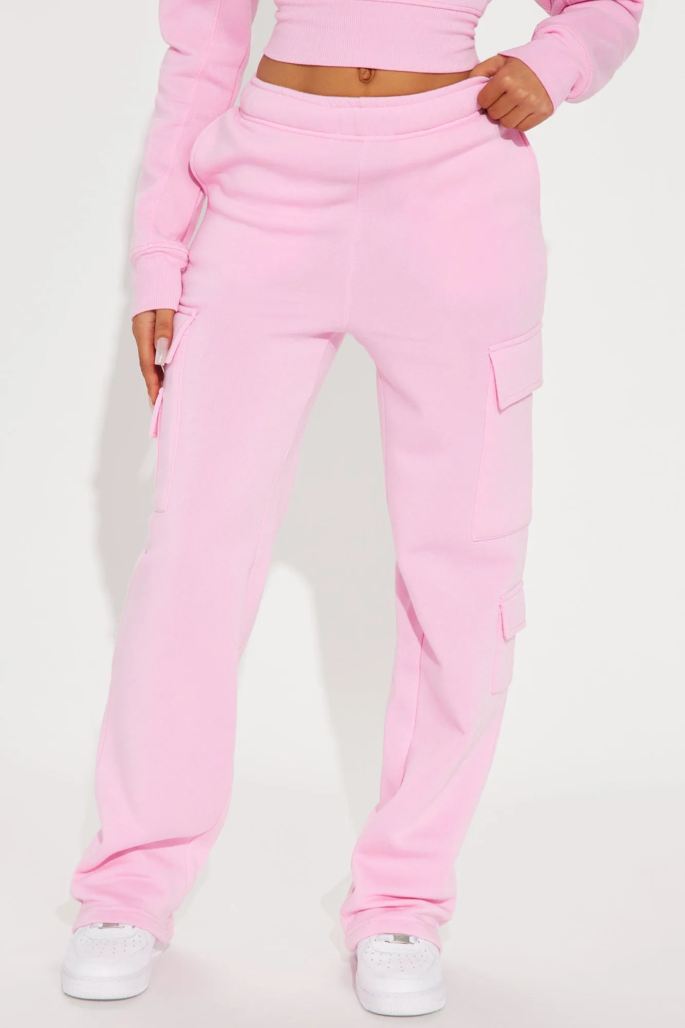 Anais Wide Leg Lounge Pant - Pink