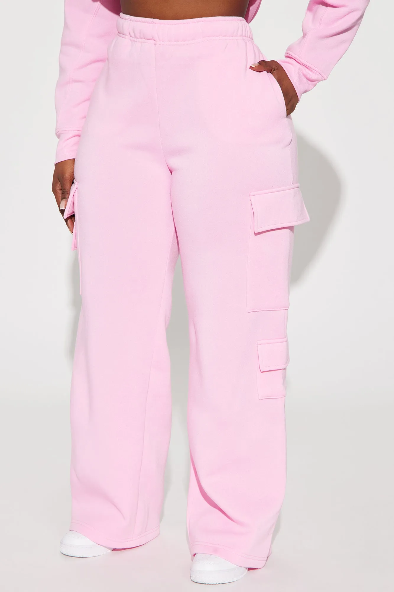 Anais Wide Leg Lounge Pant - Pink