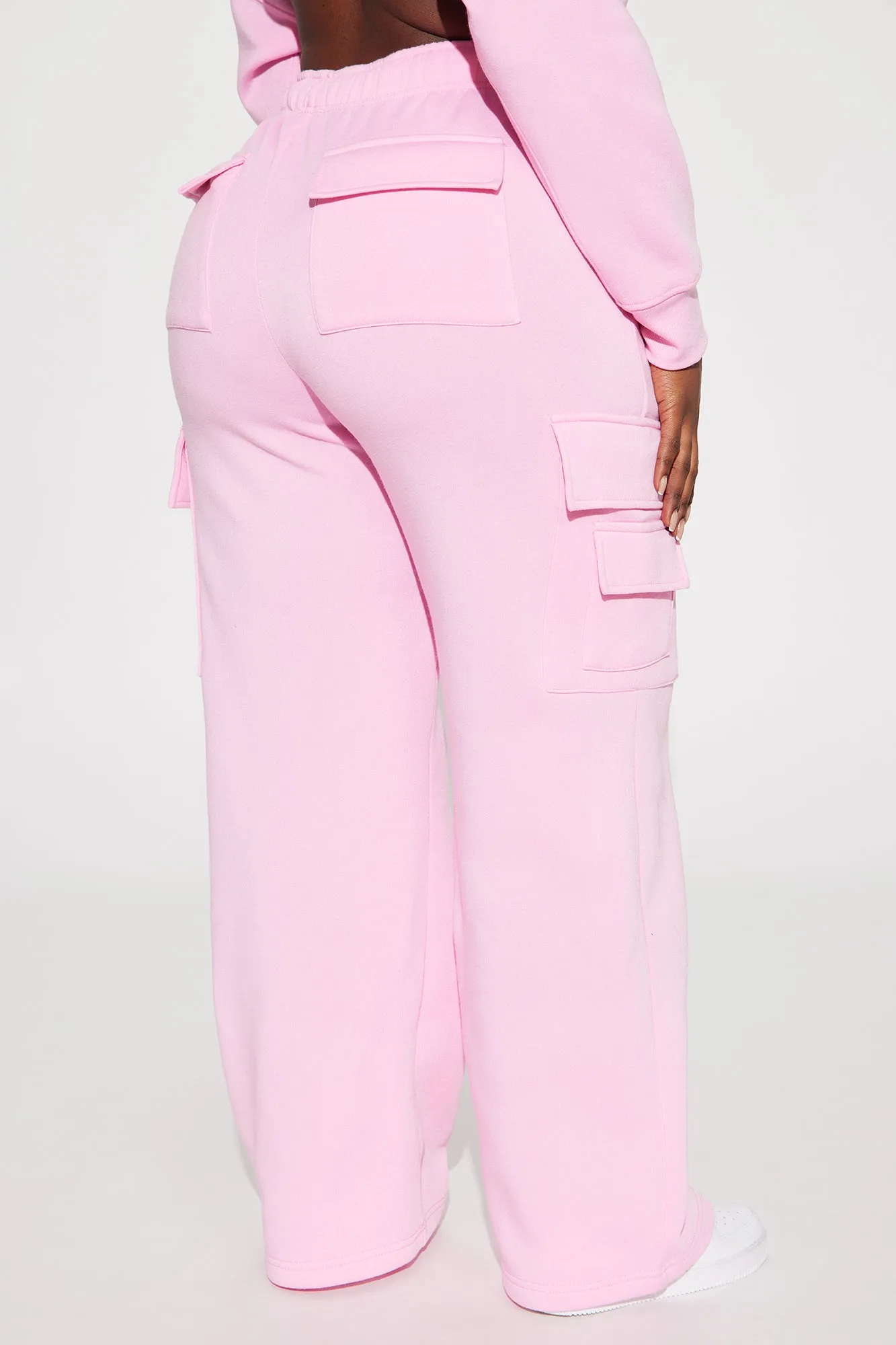 Anais Wide Leg Lounge Pant - Pink