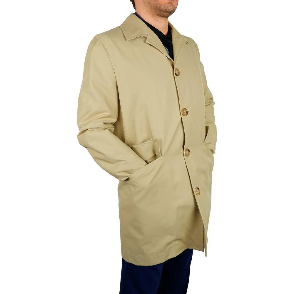 Aquascutum Classic Beige Trench Coat - Timeless Elegance