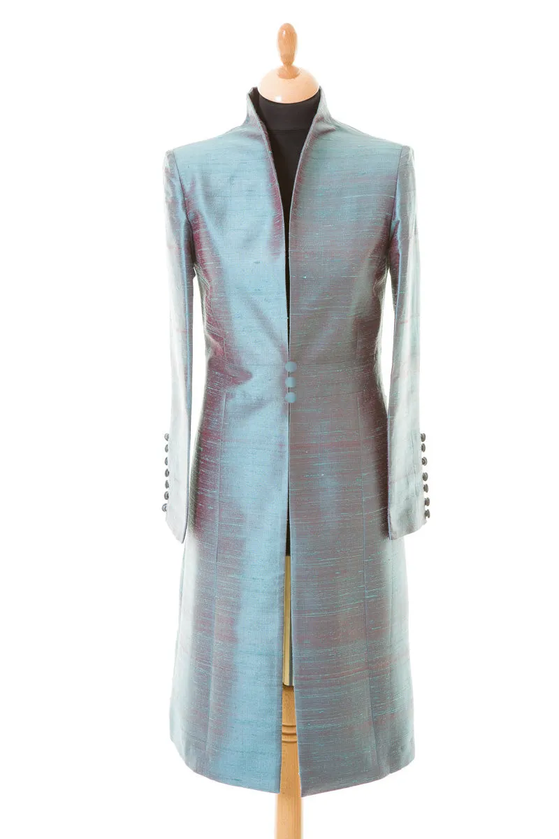 Avani Coat in Smokey Blue