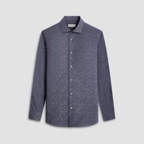 Axel Tonal Floral Jacquard Shirt