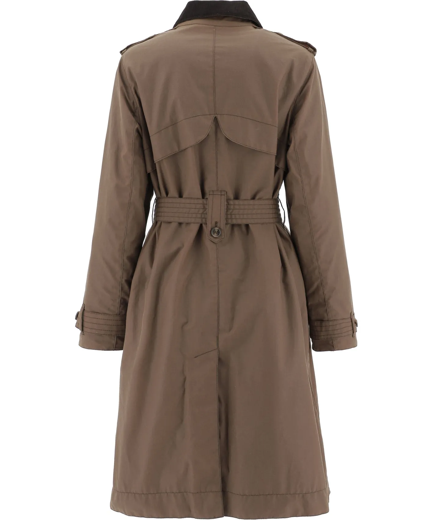 Barbour Belted Single-Breasted Trench Coat