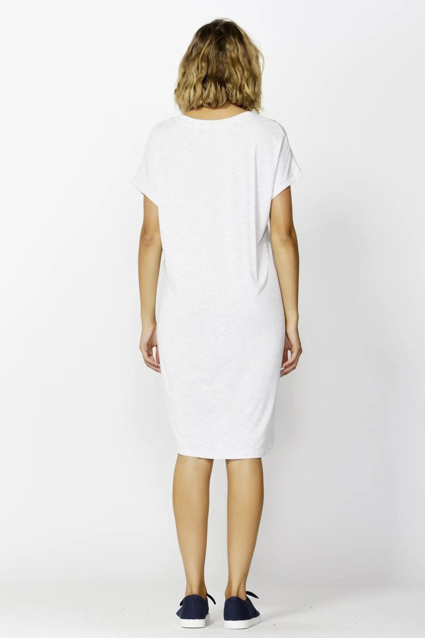 Betty Basics Arizona Dress in Heather Grey