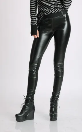 Black Leather Pants