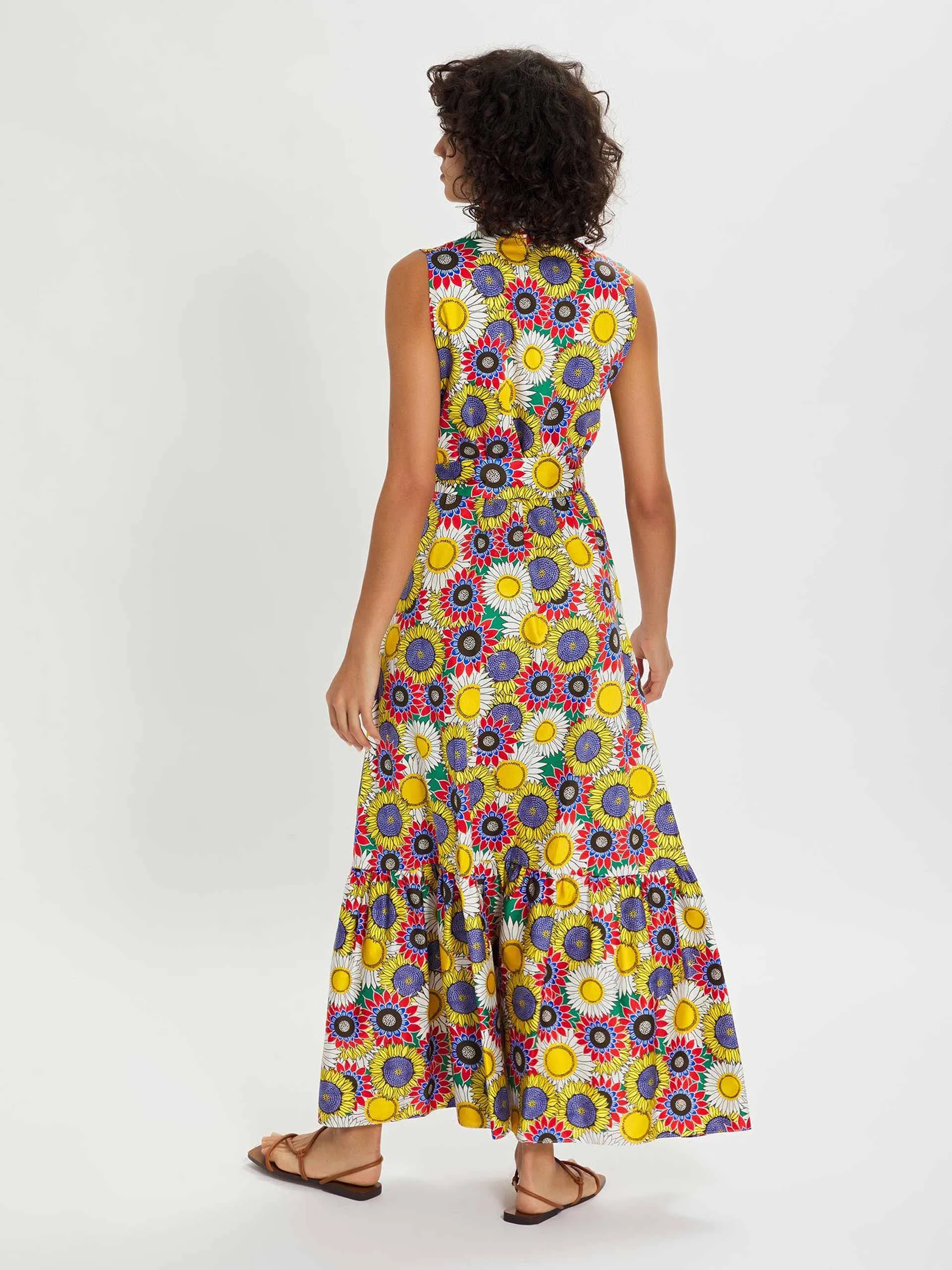 Brooke cotton summer maxi dress