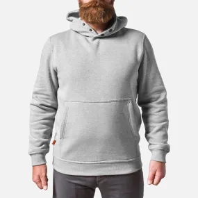 'Brunt' Men's The Shevlin Hoodie - Lt. Grey Heather