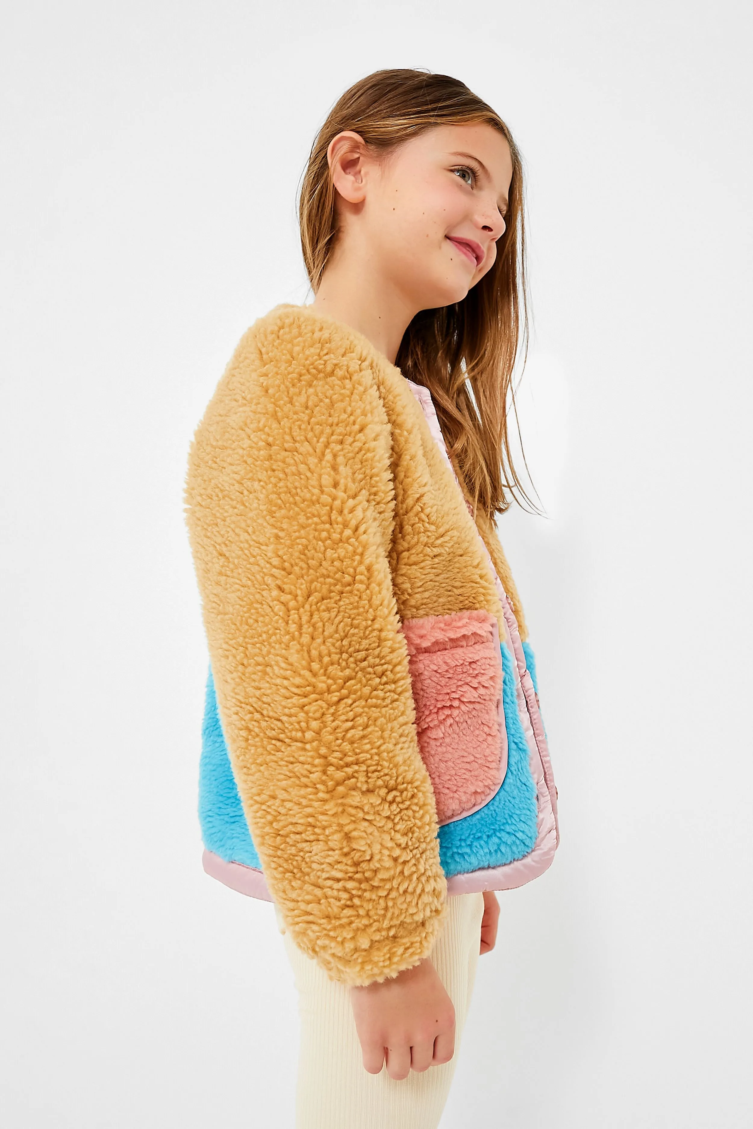 Camel Color Block Ruth Jacket