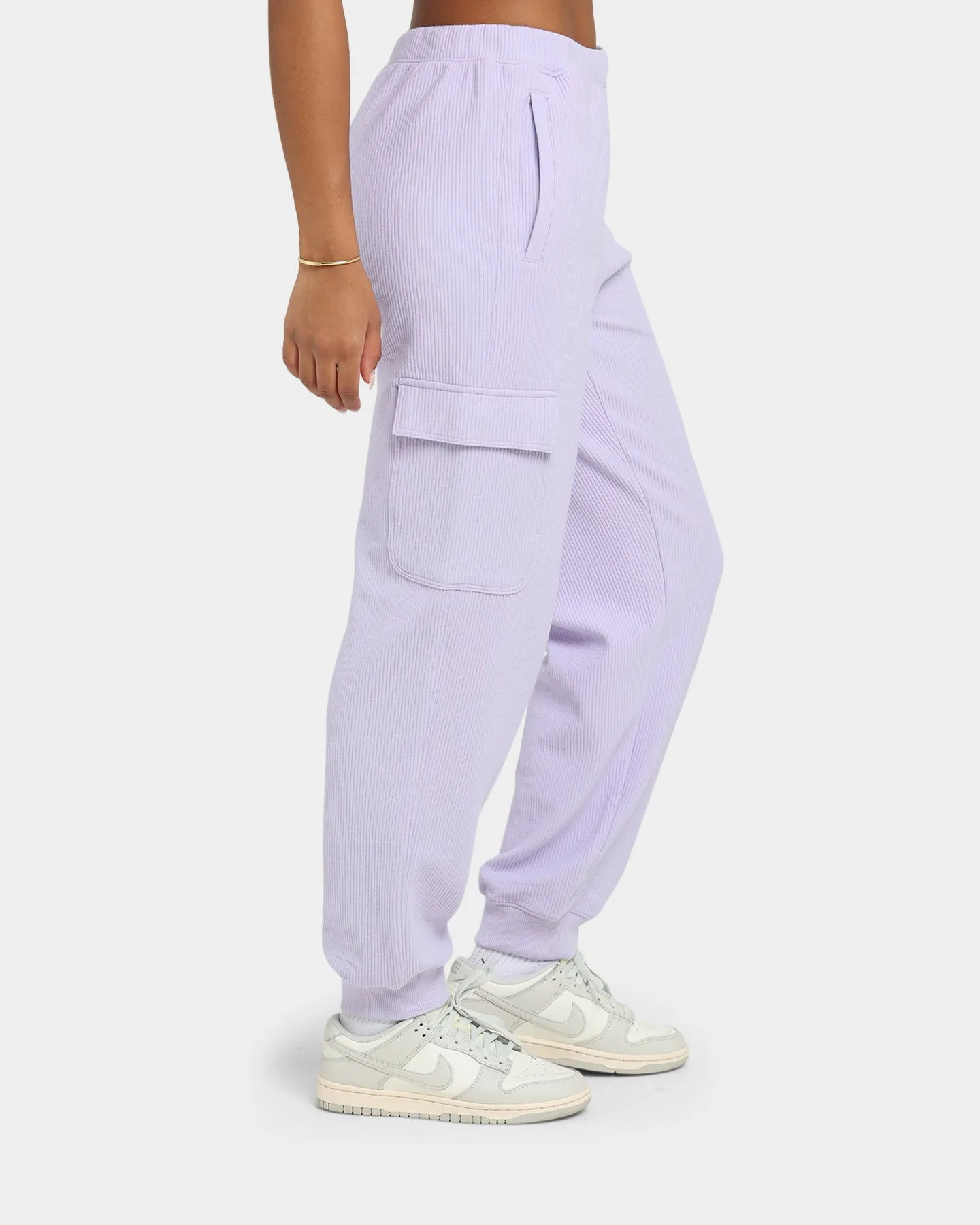 Champion Women's Flatback Rib Joggers Urban Lilac