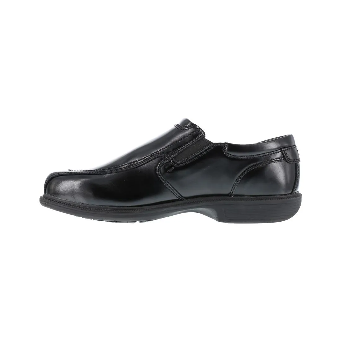 Coronis Steel-Toe Slip On Dress Work Shoe Black