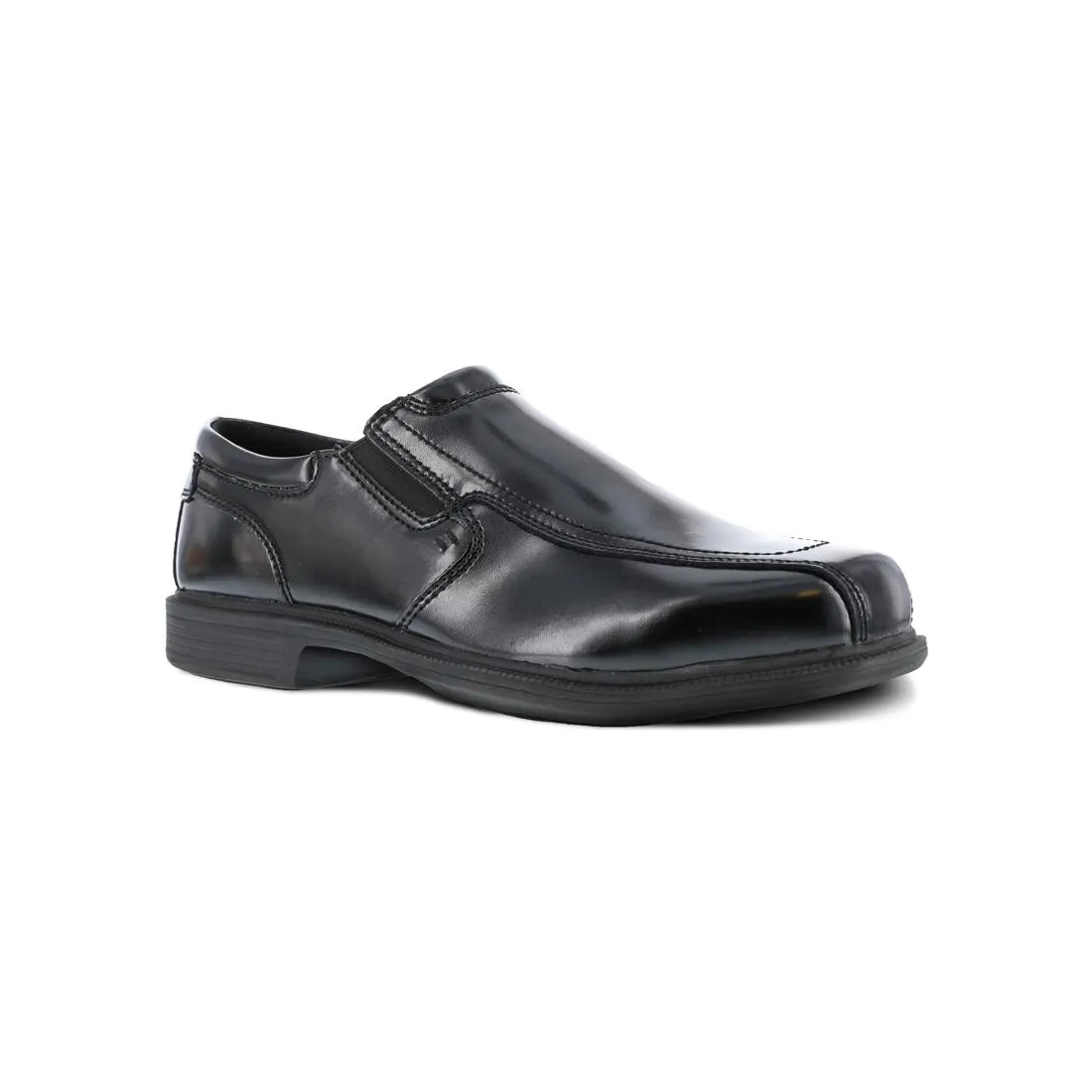 Coronis Steel-Toe Slip On Dress Work Shoe Black