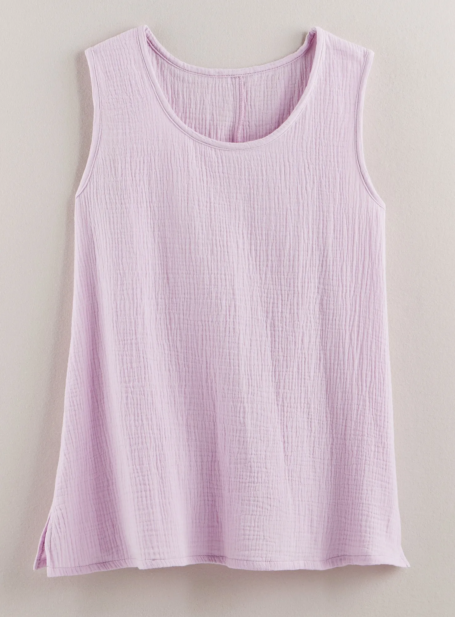 Cotton Ripple Tank Top FINAL SALE (No Returns)