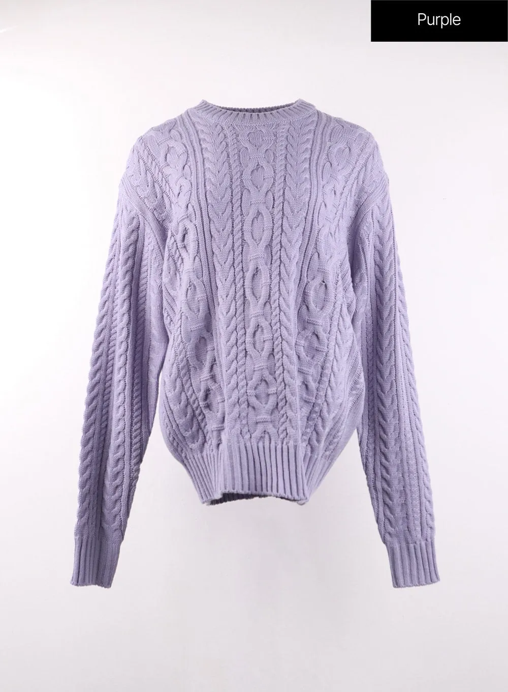 Cozy Cable Knit Sweater OF405