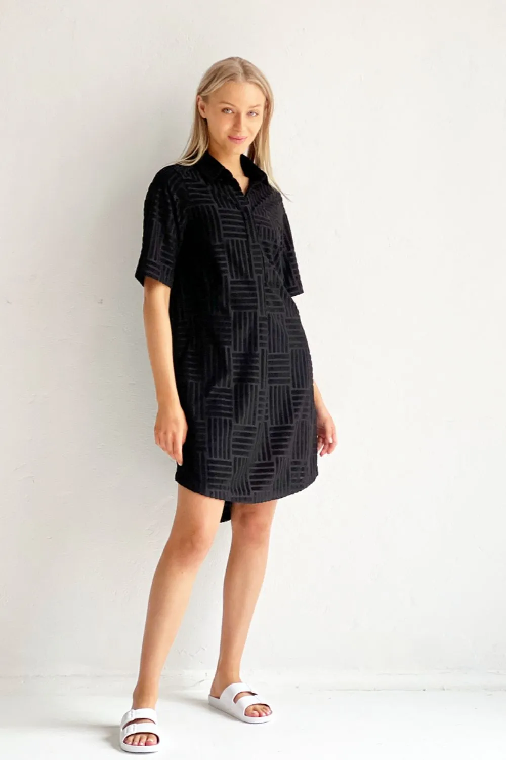 DEL MAR DRESS - BLACK - SMALL