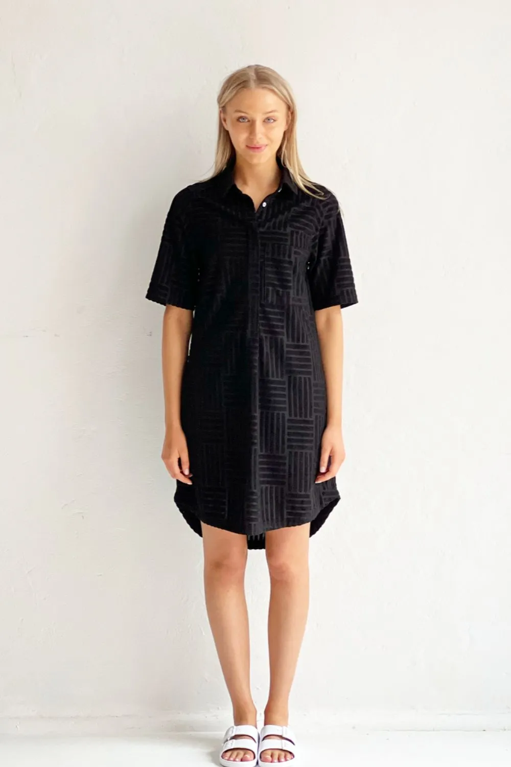 DEL MAR DRESS - BLACK - SMALL