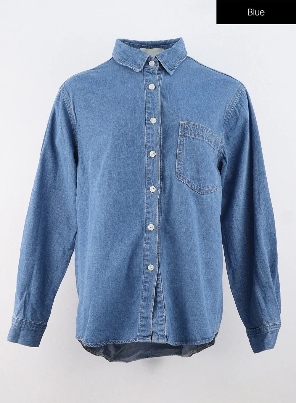 Denim Button-Down Shirt OS310