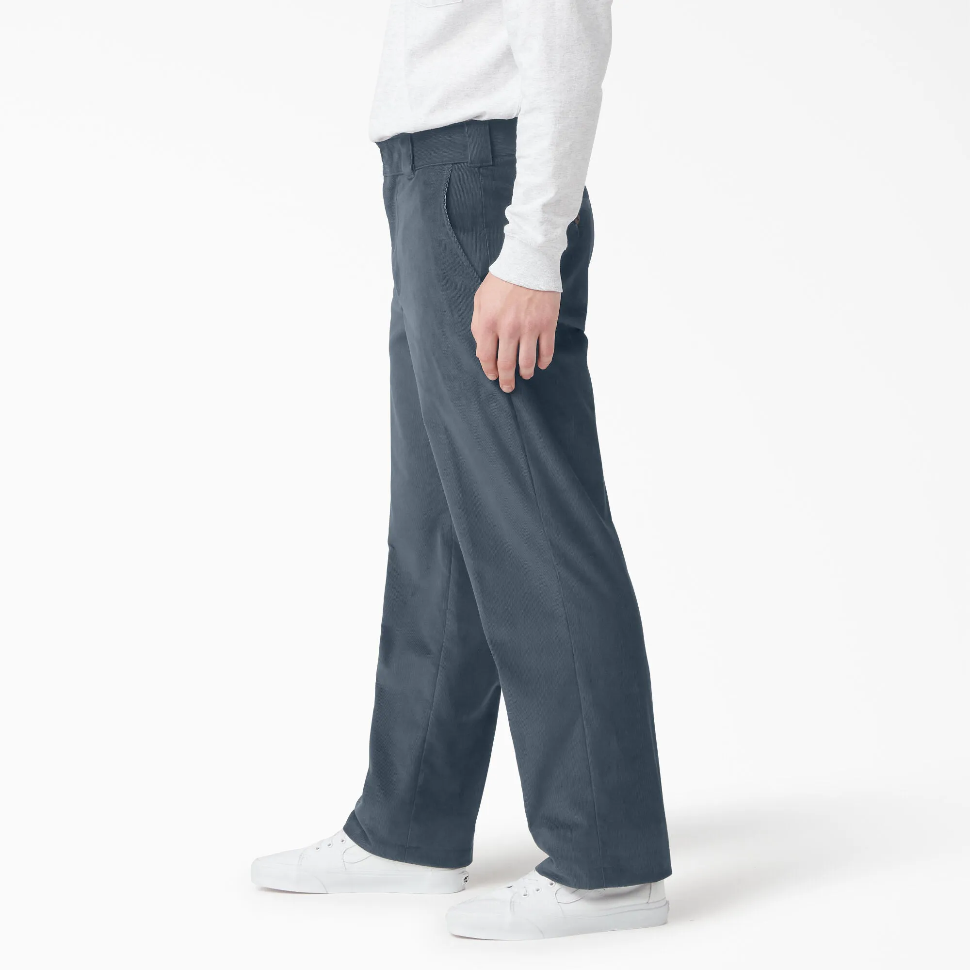 DICKIES REGULAR FIT CORDUROY PANT AIRFORCE BLUE