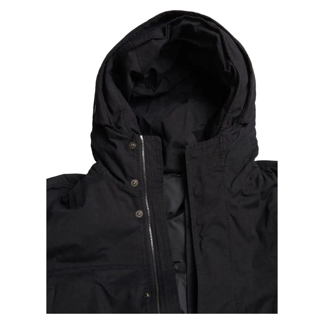 Dolce & Gabbana Elegant Black Hooded Trench Coat