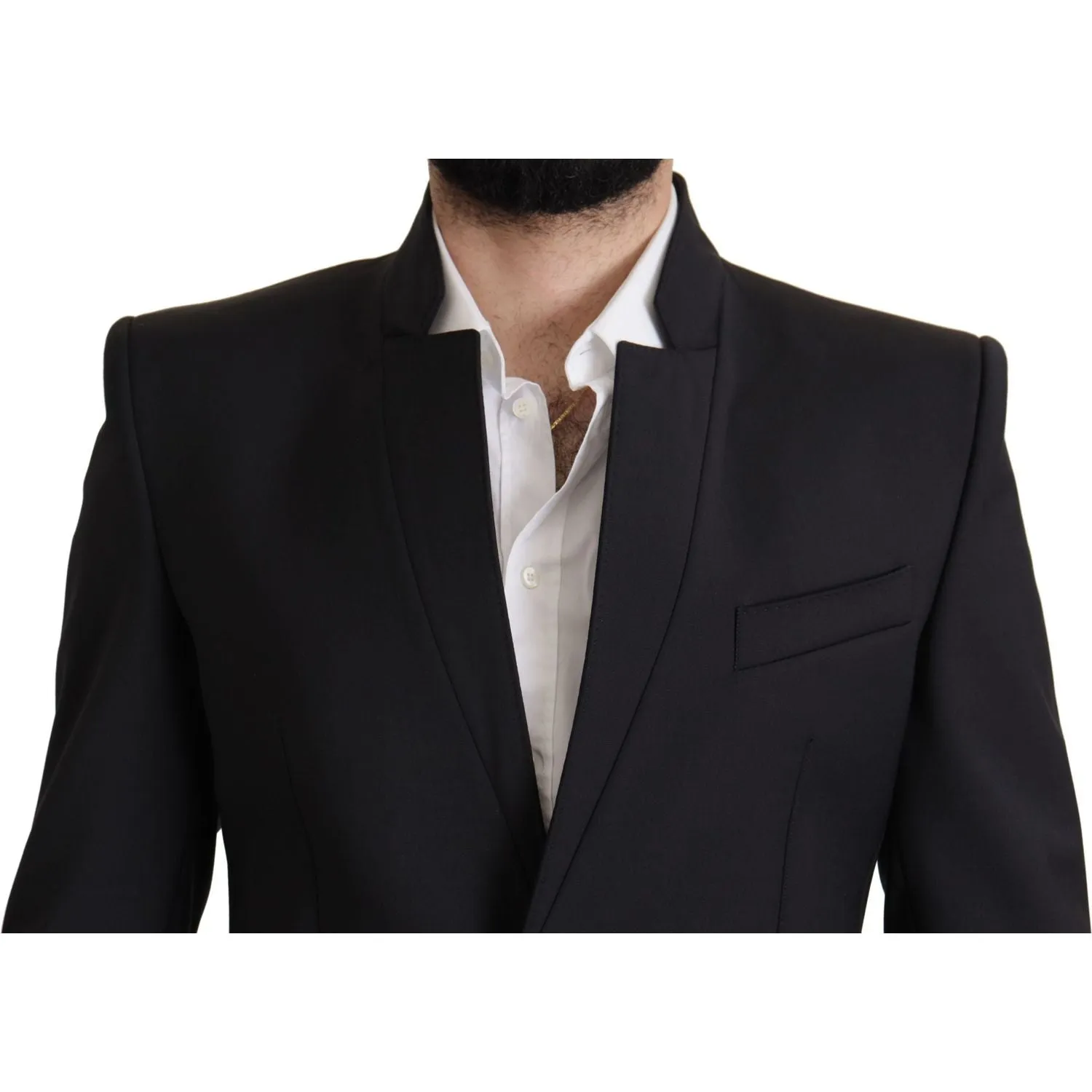 Dolce & Gabbana Elegant Single-Breasted Wool Blazer