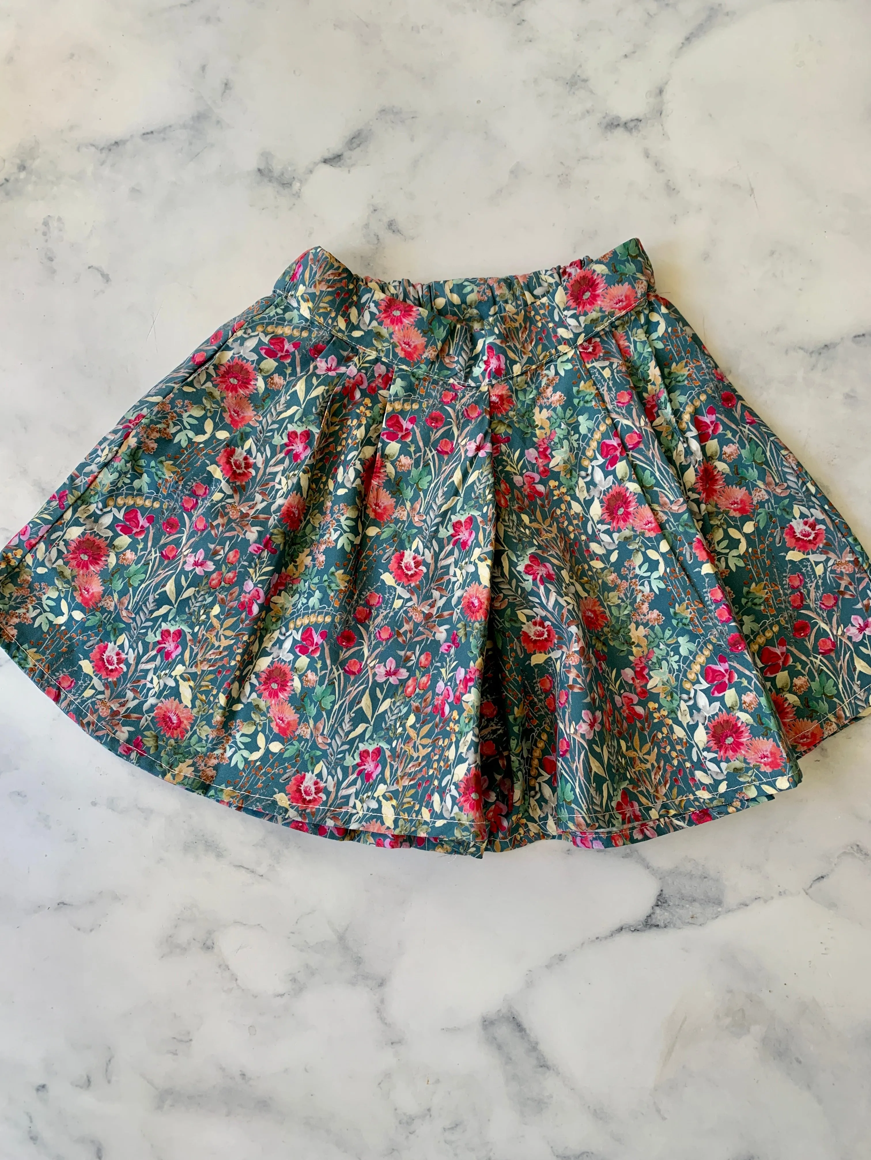 Floral skort