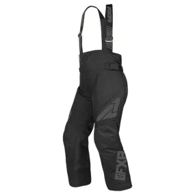 FXR 190501-1010-16 Youth Clutch Snowmobile Pants HydrX F.A.S.T. Thermal Black White Snow