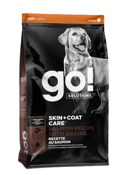 GO! Solutions Skin   Coat Care Salmon Recipe for large breed puppies