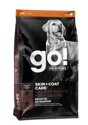 GO! Solutions Skin   Coat Care Salmon Recipe for large breed puppies