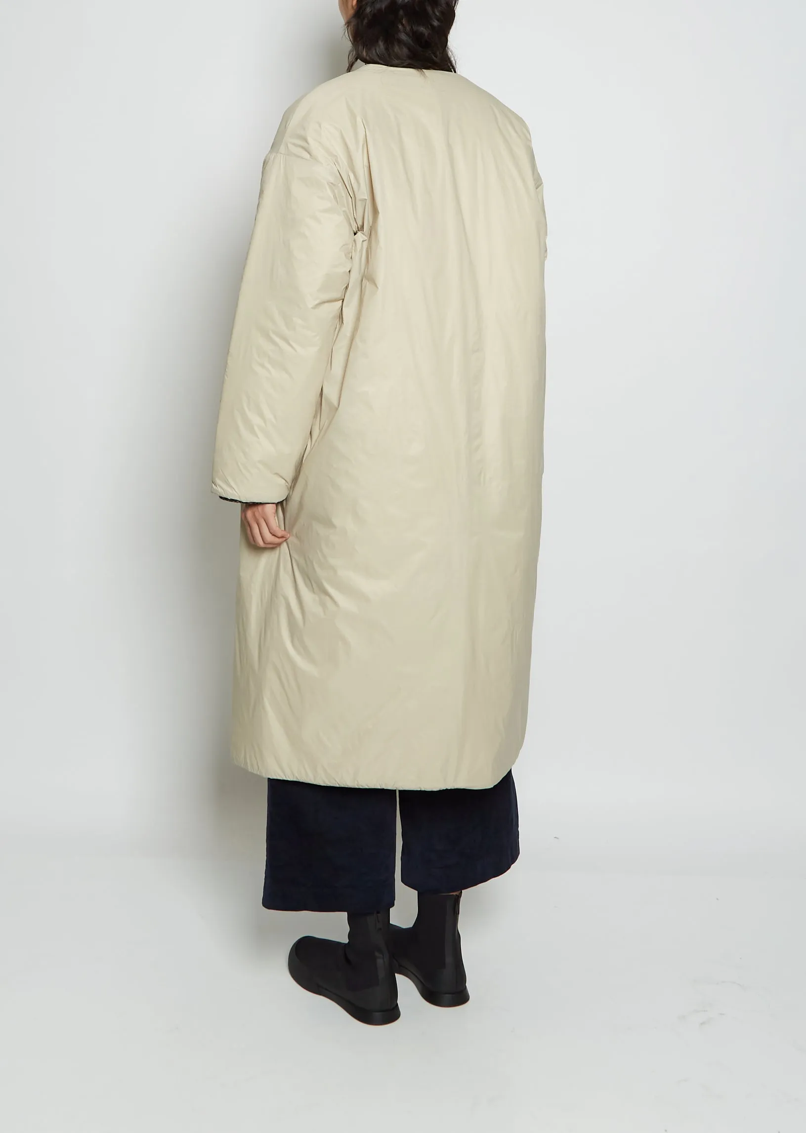 Goose Down Coat N — Beige