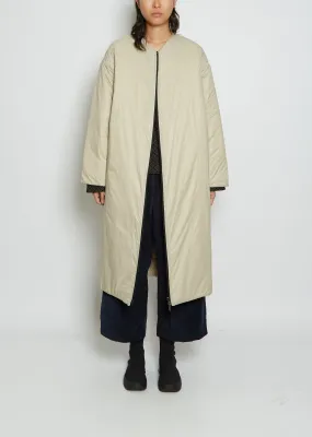 Goose Down Coat N — Beige