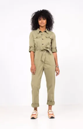 Groen jumpsuit | Cloud9 jumpsuit Liz moss