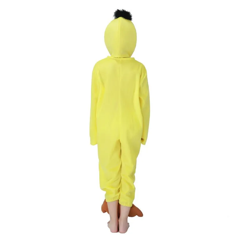 Halloween Animal Chick Cock Hem Kid Jumpsuit Cosplay Costume Bathrobe Pajamas