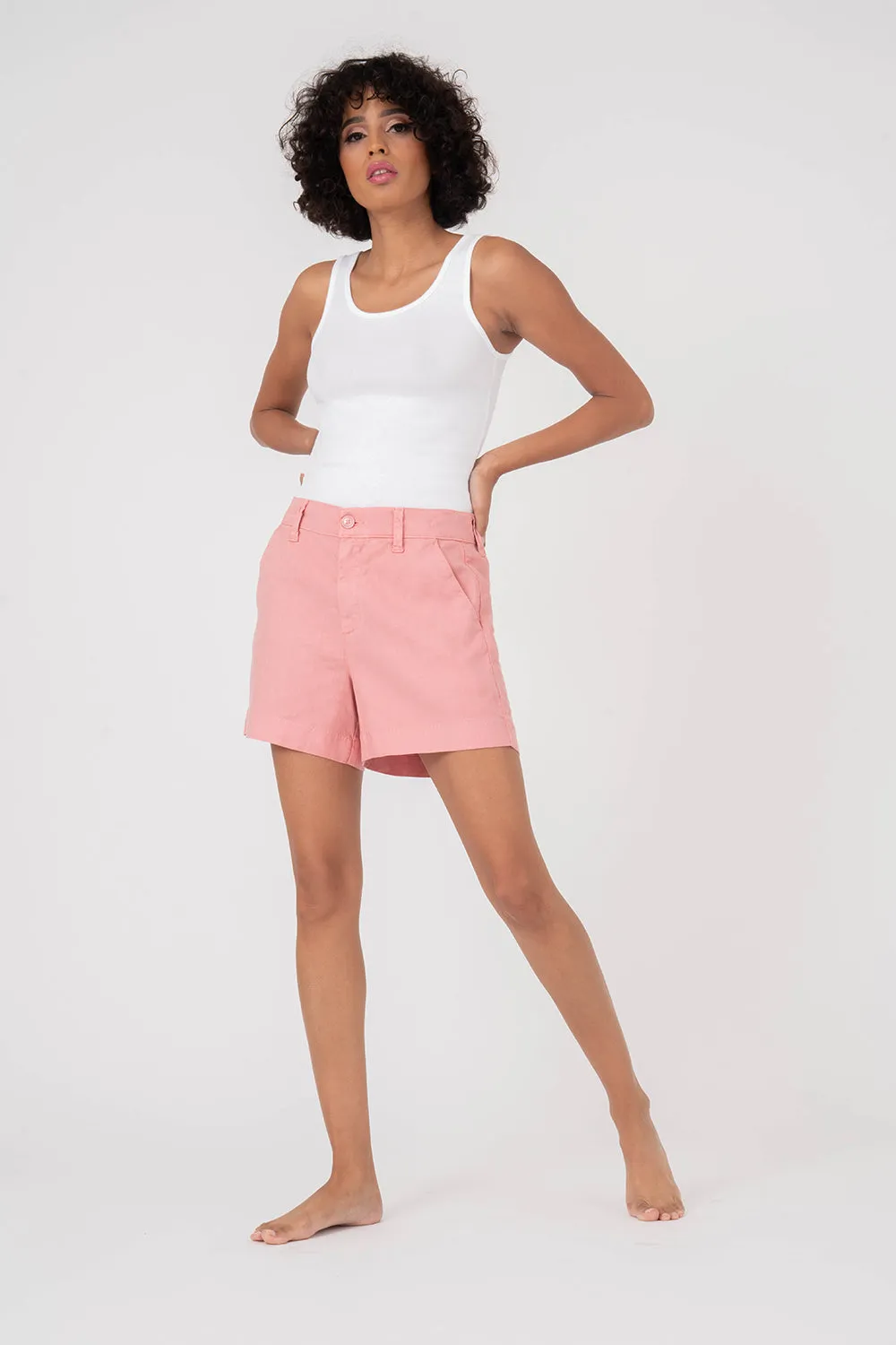 Jolene Relaxed Linen Shorts