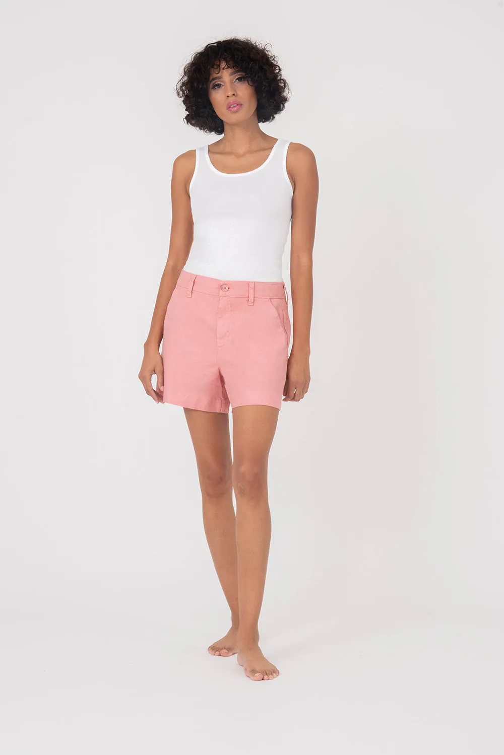 Jolene Relaxed Linen Shorts