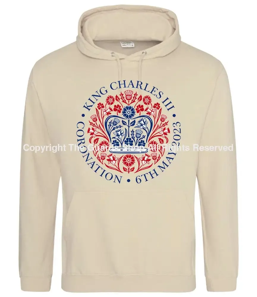 KING CHARLES III Official Coronation Front Printed Unisex Hoodie