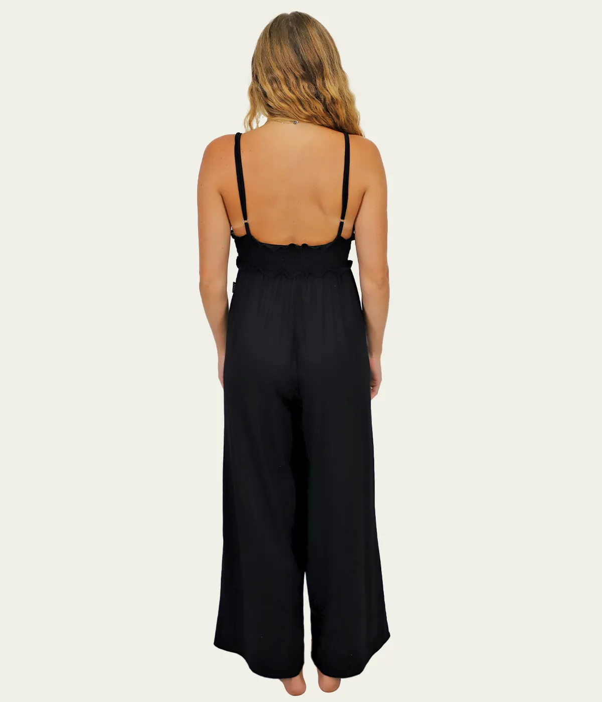 Ladies Solid Jumpsuit