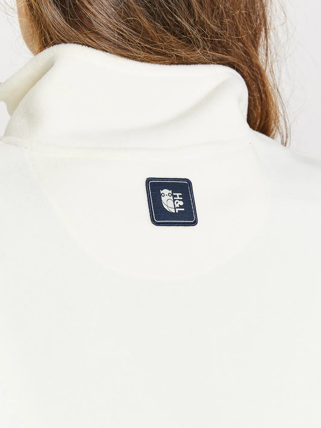 Lily 1/4 Zip Fleece Cream