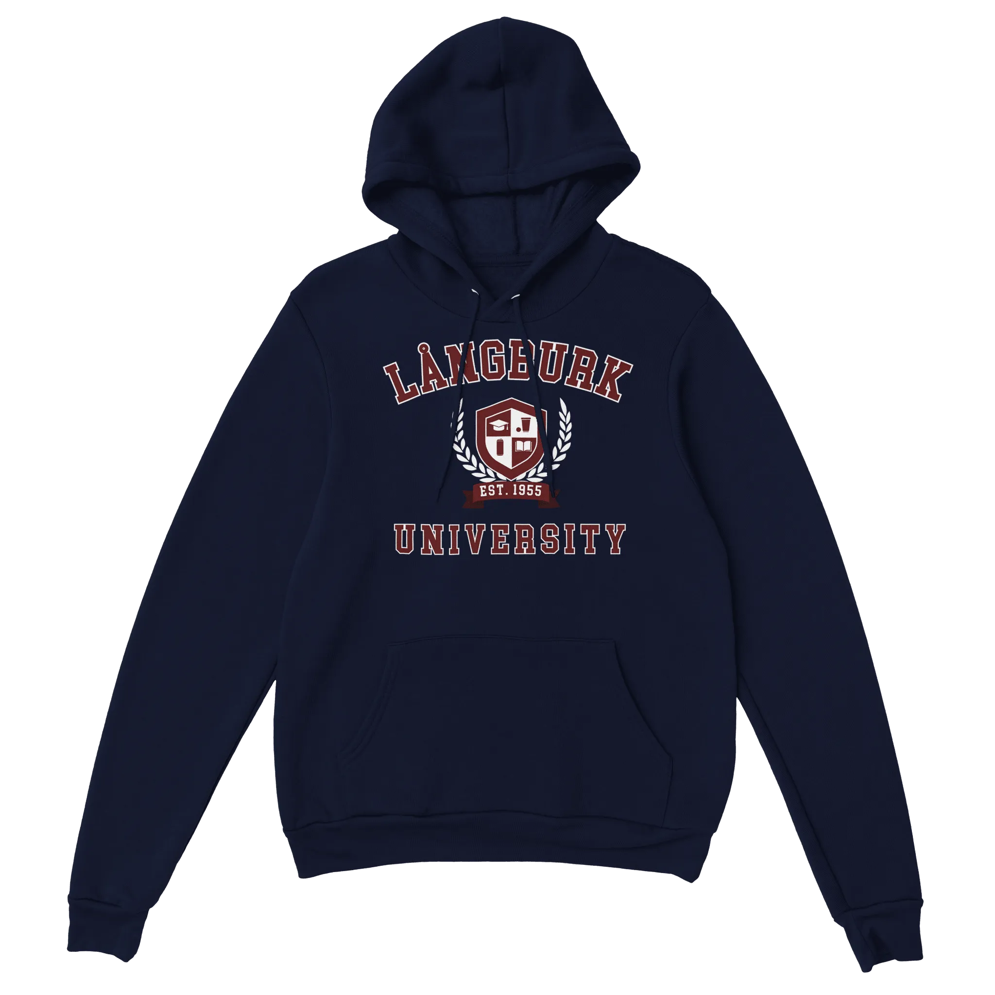 Långburk University Logo - Hoodie