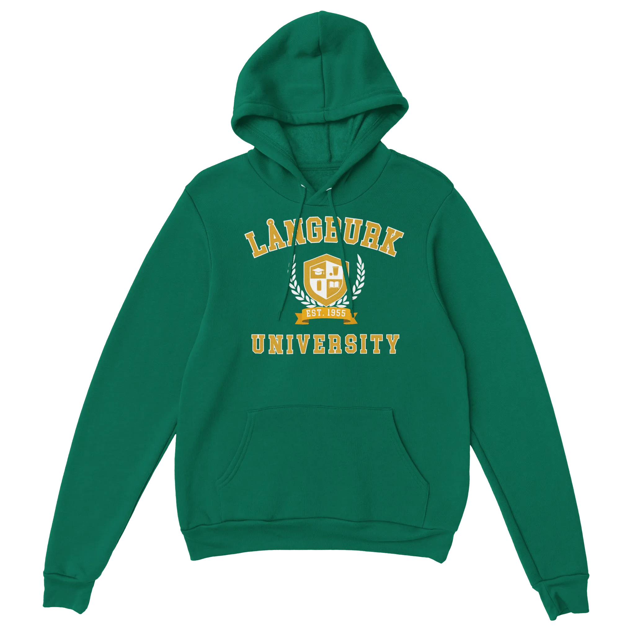 Långburk University Logo - Hoodie