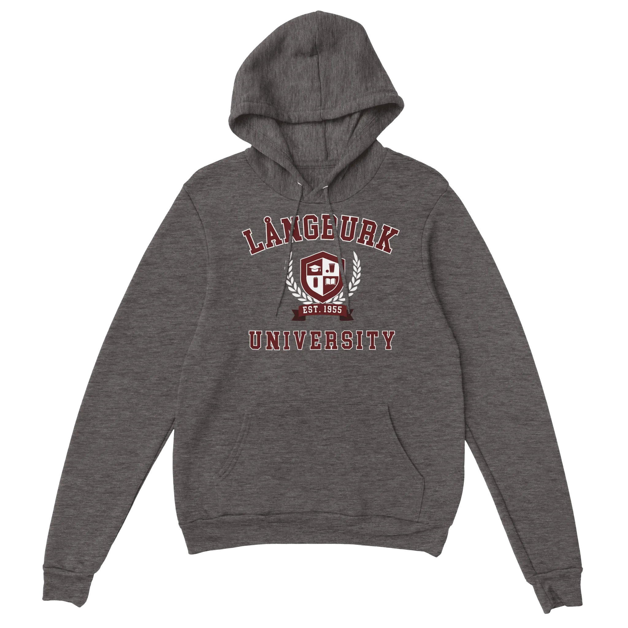 Långburk University Logo - Hoodie