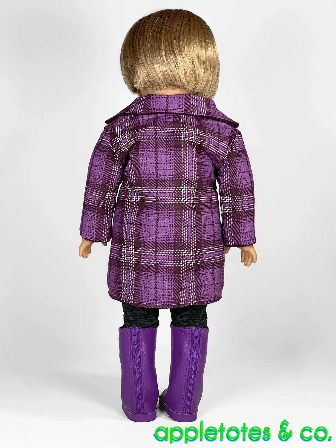 Manhattan Coat 18 Inch Doll Sewing Pattern