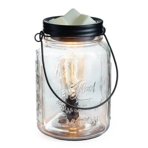 Mason Jar Edison Bulb Wax Warmer EBMAS