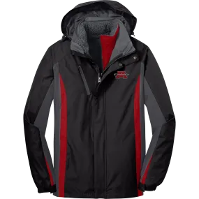 Mercer Arrows Colorblock 3-in-1 Jacket