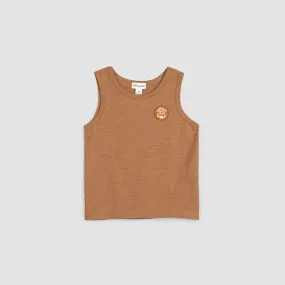 Miles "Classic Scoops" Patch Slub Jersey Tank Top