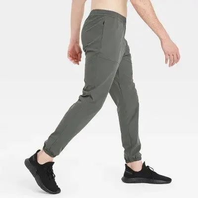 New - All In Motion Men's Utility Tapered Jogger Gym Running Pants UPF 50 