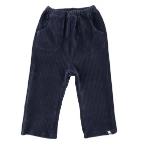 oh baby! Corduroy Hemmed Pant - Dusty Blue